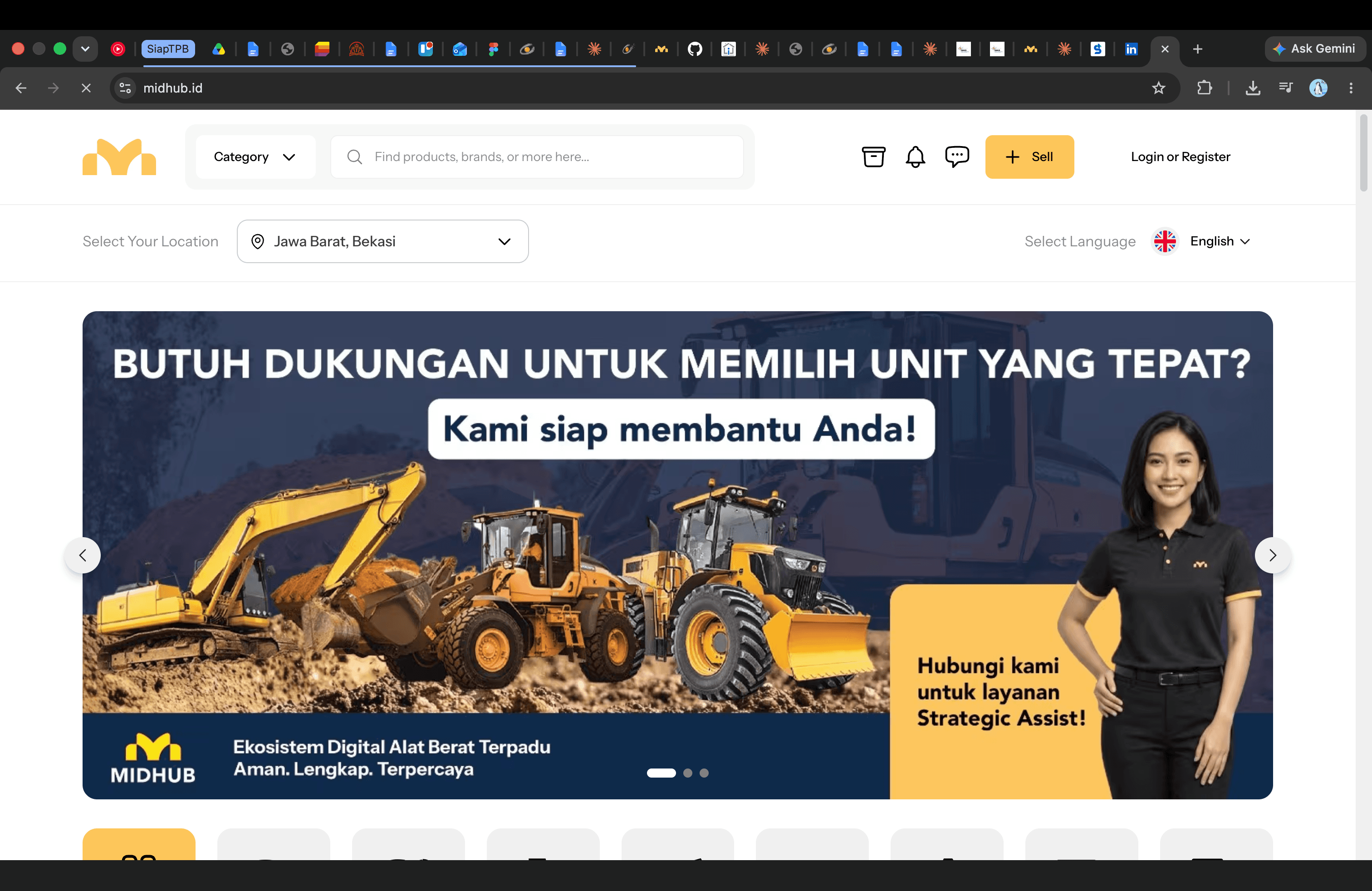 Screenshot of MidHub.ID